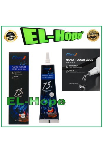 CHFIX PEGAMENTO NANORESISTENTE DE FRAGUADO RÁPIDO PARA MARCOS LCD 60ML TRANSPARENTE