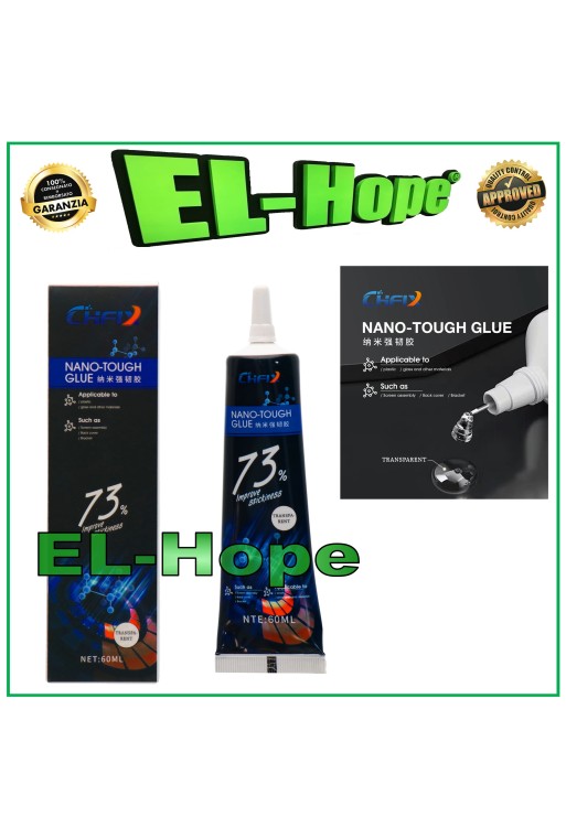 CHFIX PEGAMENTO NANORESISTENTE DE FRAGUADO RÁPIDO PARA MARCOS LCD 60ML TRANSPARENTE