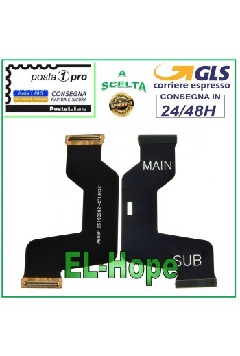 CONEXIÓN FLEXIBLE PLANA PLACA BASE LCD CARGA PCB SAMSUNG GALAXY A80 SM-A805F