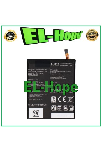 BATERIA BL-T28 PARA LG Q8 H970 BATERIA 3000 mAh IGUAL A LA ORIGINAL