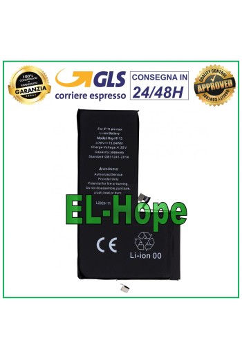 BATERÍA DE REPUESTO PARA IPHONE 11 PRO MAX 3964 mAh
