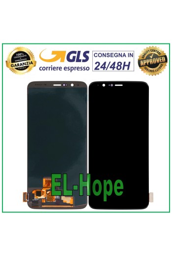 PANTALLA LCD OLED PARA ONEPLUS 5T A5010 PANTALLA TÁCTIL DE CRISTAL MONITOR NEGRA