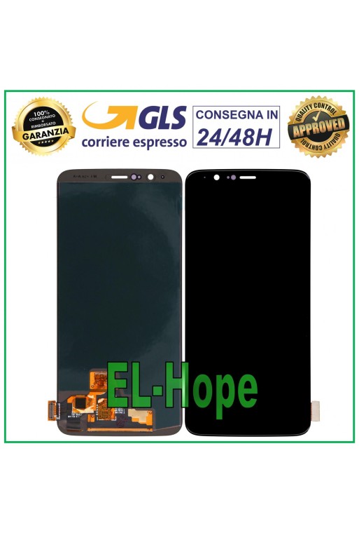 PANTALLA LCD OLED PARA ONEPLUS 5T A5010 PANTALLA TÁCTIL DE CRISTAL MONITOR NEGRA
