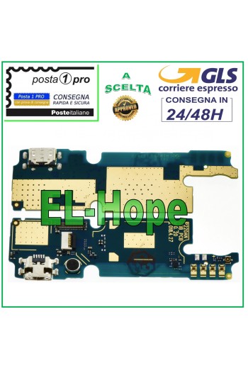 CONECTOR DE CARGA FLAT FLEX WIKO VIEW 2 GO + MICROFONO DOCK CARGA MICRO USB