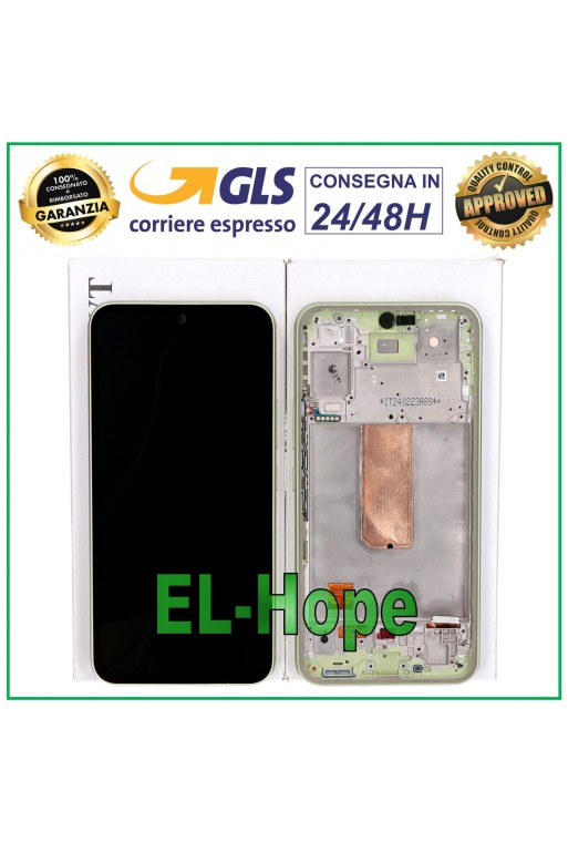 PANTALLA LCD TÁCTIL 100% ORIGINAL SAMSUNG GALAXY A54 5G 2023 SM-A546 MARCO VERDE
