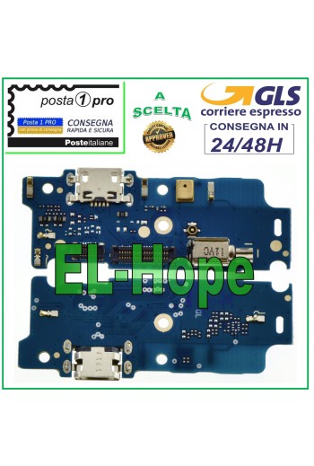 CONECTOR DE CARGA MOTOROLA MOTO E4 XT1760 XT1766 CARGA MICRO USB MICRÓFONO
