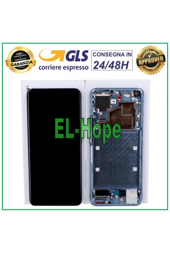 PANTALLA LCD ORIGINAL + MARCO XIAOMI MI 11 5G M2011K2G CRISTAL TÁCTIL MORADO VIOLETA