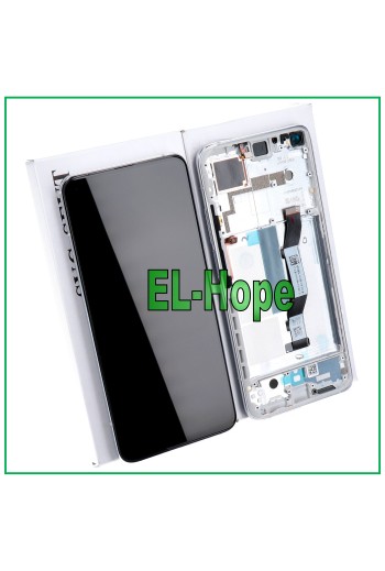 MARCO ORIGINAL PANTALLA LCD XIAOMI Mi 10T /10T Pro REDMI K30S CRISTAL TÁCTIL PLATA