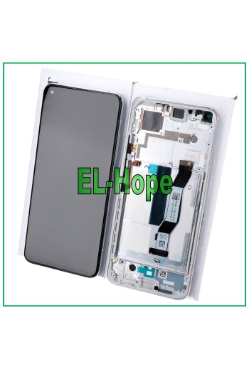 MARCO ORIGINAL PANTALLA LCD XIAOMI Mi 10T /10T Pro REDMI K30S CRISTAL TÁCTIL PLATA