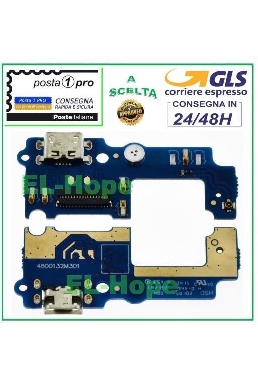 CONECTOR DE CARGA USB HUAWEI P8 LITE SMART GR3 ENJOY 5S BASE DE CARGA CON MICRÓFONO