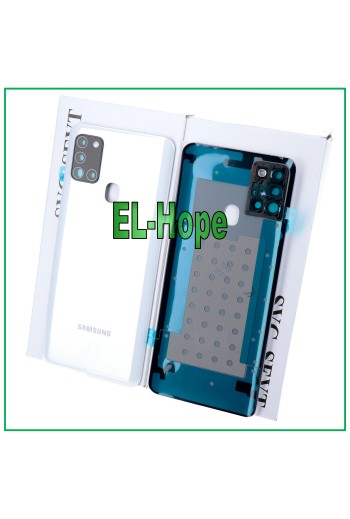 TAPA DE BATERÍA ORIGINAL SAMSUNG GALAXY A21S SM-A217 TAPA TRASERA BLANCA