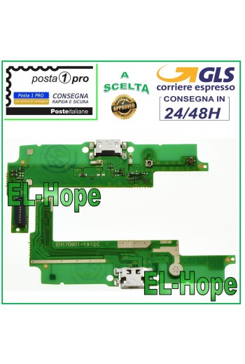CONECTOR DE CARGA HUAWEI Y3II Y3 2 LUA-L21 4G MICRÓFONO MICRO DOCK CARGA USB