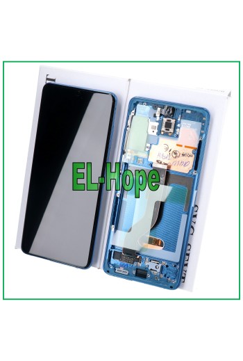MARCO ORIGINAL PANTALLA LCD SAMSUNG GALAXY S20+ PLUS SM-G985 G986 TÁCTIL AURA AZUL