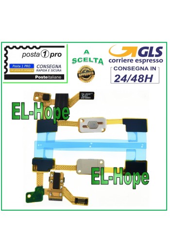Conector de audio plano flexible para botón de inicio central Samsung Galaxy J5 2015 SM-J500F 