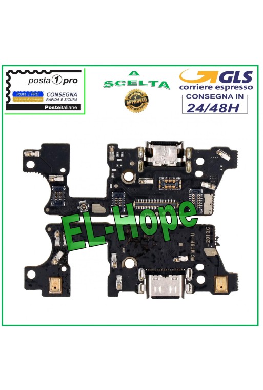 CONECTOR DE CARGA PARA HUAWEI MATE 9 PRO + BASE DE CARGA CON MICRÓFONO TIPO C