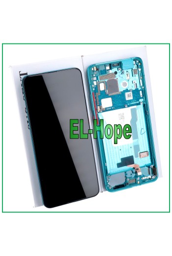 MARCO DE PANTALLA LCD ORIGINAL XIAOMI POCO F2 PRO M2004J11G CRISTAL TÁCTIL VERDE VERDE