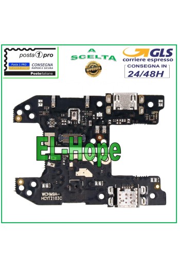 CONECTOR DE CARGA XIAOMI REDMI 9i 9A 9C 9AT 10A + MICRÓFONO PCB BASE DE CARGA