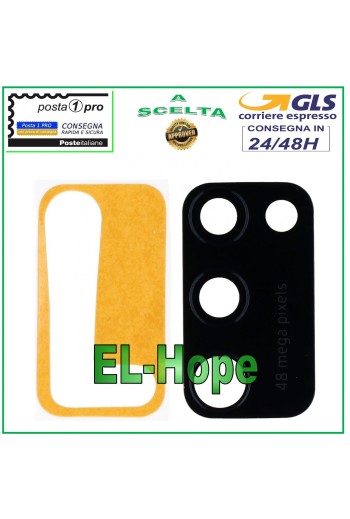 LENTE DE VIDRIO DE LA CÁMARA TRASERA SAMSUNG GALAXY A41 SM-A415F ADHESIVO DE DOBLE CARA