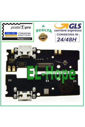 CONECTOR DE CARGA MOTOROLA MOTO E4 PLUS XT1771 CARGA MICRO USB MICRÓFONO