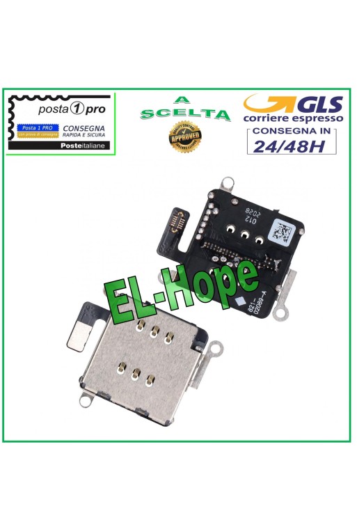 LECTOR DE TARJETAS NANO SIM PARA APPLE IPHONE 11 FLAT FLEX 821-02089-A