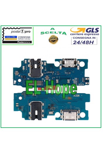 CONECTOR DE CARGA SAMSUNG GALAXY A32 5G SM A326 A326B MICRÓFONO TIPO C CARGA 