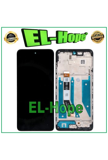 PANTALLA LCD + MARCO PARA MOTOROLA MOTO G73 5G XT2237 PANTALLA TÁCTIL CRISTAL NEGRO