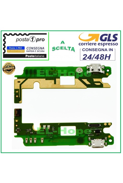 CONECTOR DE CARGA VODAFONE SMART N8 VFD610 VF610 MICRÓFONO PCB DOCK CARGA USB