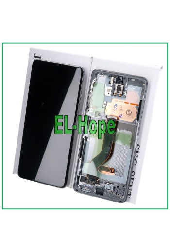 MARCO ORIGINAL PANTALLA LCD SAMSUNG GALAXY S20+ PLUS SM-G985 G986 5G TÁCTIL GRIS