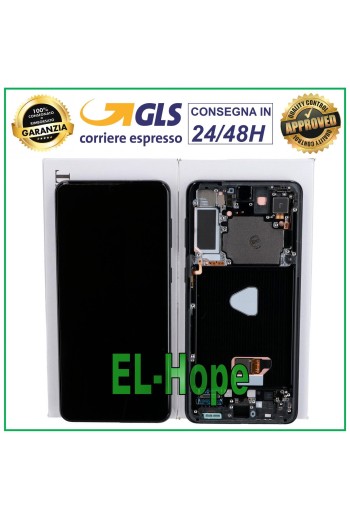 MARCO ORIGINAL PANTALLA LCD SAMSUNG GALAXY S21+ PLUS SM-G996 PANTALLA TÁCTIL NEGRA