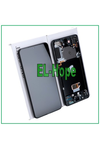 MARCO ORIGINAL PANTALLA LCD SAMSUNG GALAXY S21+ PLUS SM-G996 PANTALLA TÁCTIL NEGRA