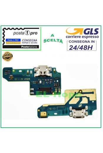 CONECTOR DE CARGA ASUS ZENFONE MAX PLUS M1 ZB570TL MICRÓFONO FLAT DOCK CARGA