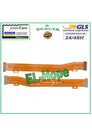 Conector de carga de placa base plana flexible para Huawei P10 Lite WAS-LX1