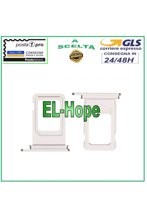 COMPARTIMENTO PARA CARTUCHO DE RANURA SOPORTE PARA TARJETA NANO SIM APPLE IPHONE 11 CARCASA DE TARJETA BLANCA