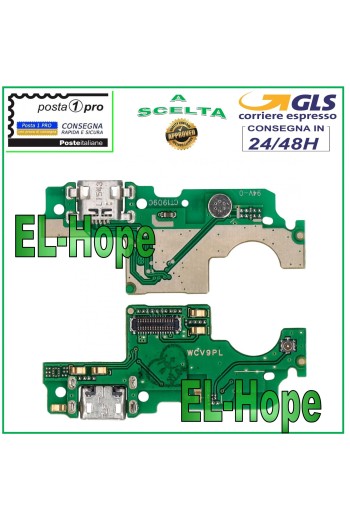 CONECTOR DE CARGA HUAWEI HONOR V9 PLAY / 6C PRO MICRÓFONO PCB DOCK CARGA USB
