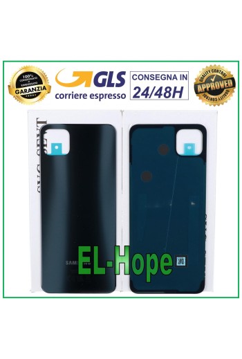 TAPA DE BATERÍA ORIGINAL SAMSUNG GALAXY A22 5G SM-A226 TAPA TRASERA NEGRA