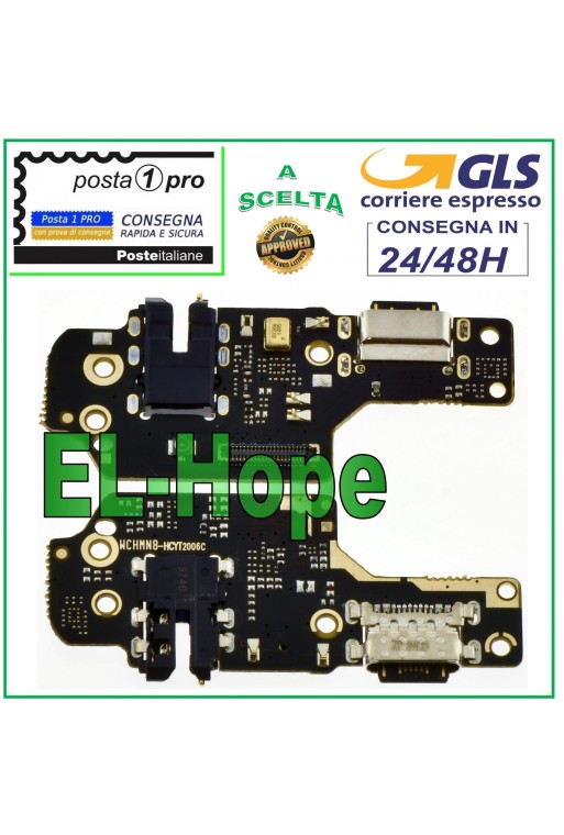 CONECTOR DE CARGA XIAOMI REDMI NOTE 8 MICROFONO DOCK JACK PCB TIPO C CARGA