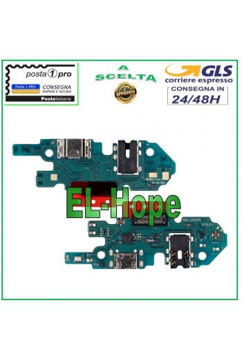 CONECTOR DE CARGA SAMSUNG GALAXY A10 SM-A105 SUB 0.1 BASE PARA MICRÓFONO CARGA USB