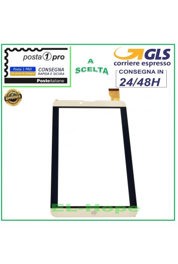 PANTALLA TÁCTIL DE VIDRIO MEDIACOM SMARTPAD I2 7 M-SP7I2B ORIGINAL ORO ORO
