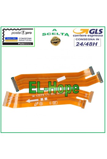 CONEXIÓN FLEXIBLE PLANA PLACA BASE DOCK CARGA LCD SAMSUNG GALAXY A30S SM-A307F