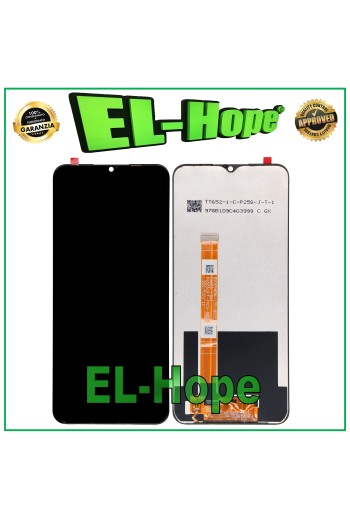 PANTALLA LCD PARA OPPO REALME C3 RMX2027 RMX2020 PANTALLA TÁCTIL CRISTAL NEGRO