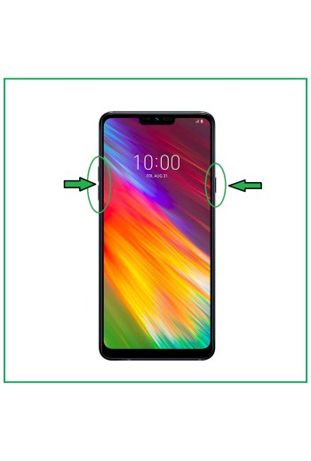 PANTALLA LCD + MARCO PARA LG G7 ONE G7-FIT LMQ850EM PANTALLA TÁCTIL NEGRA