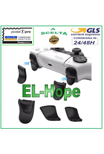 CUBIERTA DE BOTÓN DE JUEGO L2 R2 PARA CONTROL DUALSENSE PS5 PLAYSTATION 5