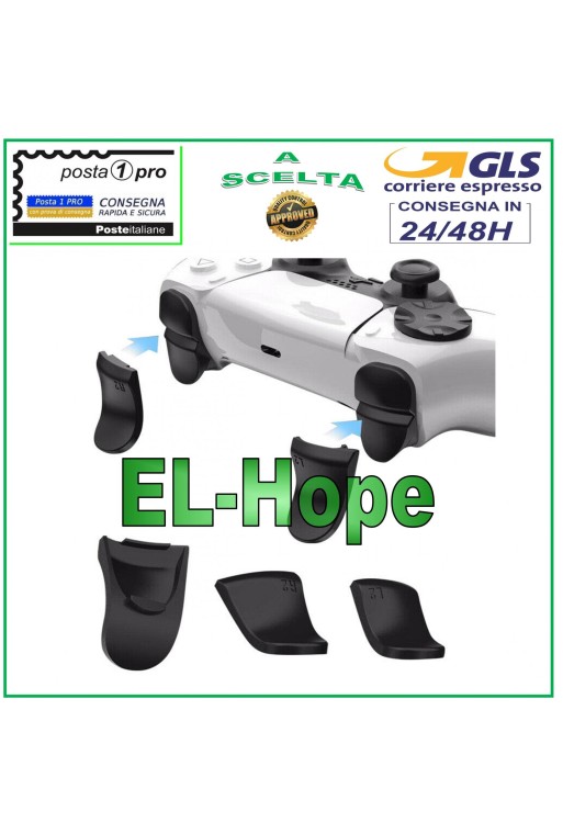 CUBIERTA DE BOTÓN DE JUEGO L2 R2 PARA CONTROL DUALSENSE PS5 PLAYSTATION 5