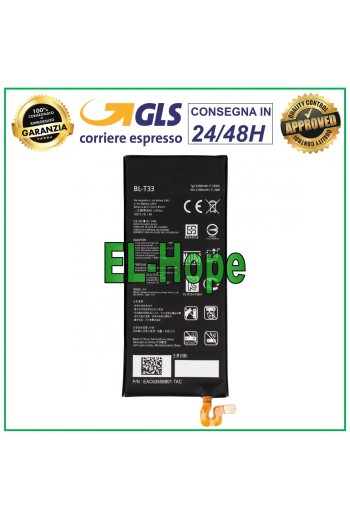 BATERÍA BL-T33 PARA LG Q6 M700A Q6+ PLUS M700H 3000 mAh CALIDAD ORIGINAL