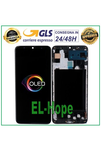 PANTALLA LCD OLED PARA SAMSUNG GALAXY A70 SM-A705 PANTALLA TÁCTIL MARCO DE VIDRIO