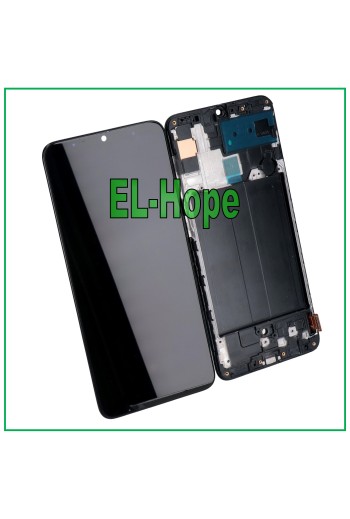 PANTALLA LCD OLED PARA SAMSUNG GALAXY A70 SM-A705 PANTALLA TÁCTIL MARCO DE VIDRIO