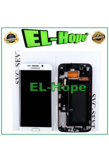 PANTALLA LCD ORIGINAL SAMSUNG GALAXY S6 EDGE SM-G925F PANTALLA TÁCTIL BLANCA