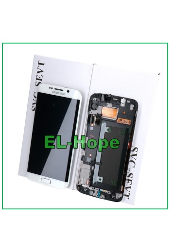PANTALLA LCD ORIGINAL SAMSUNG GALAXY S6 EDGE SM-G925F PANTALLA TÁCTIL BLANCA