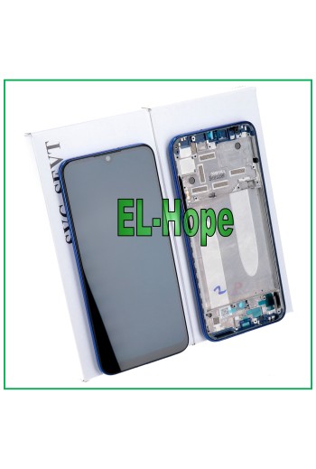 PANTALLA LCD ORIGINAL + MARCO XIAOMI MI A3 M1906F9 / Mi CC9E PANTALLA TÁCTIL AZUL