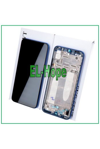 PANTALLA LCD ORIGINAL + MARCO XIAOMI MI A3 M1906F9 / Mi CC9E PANTALLA TÁCTIL AZUL